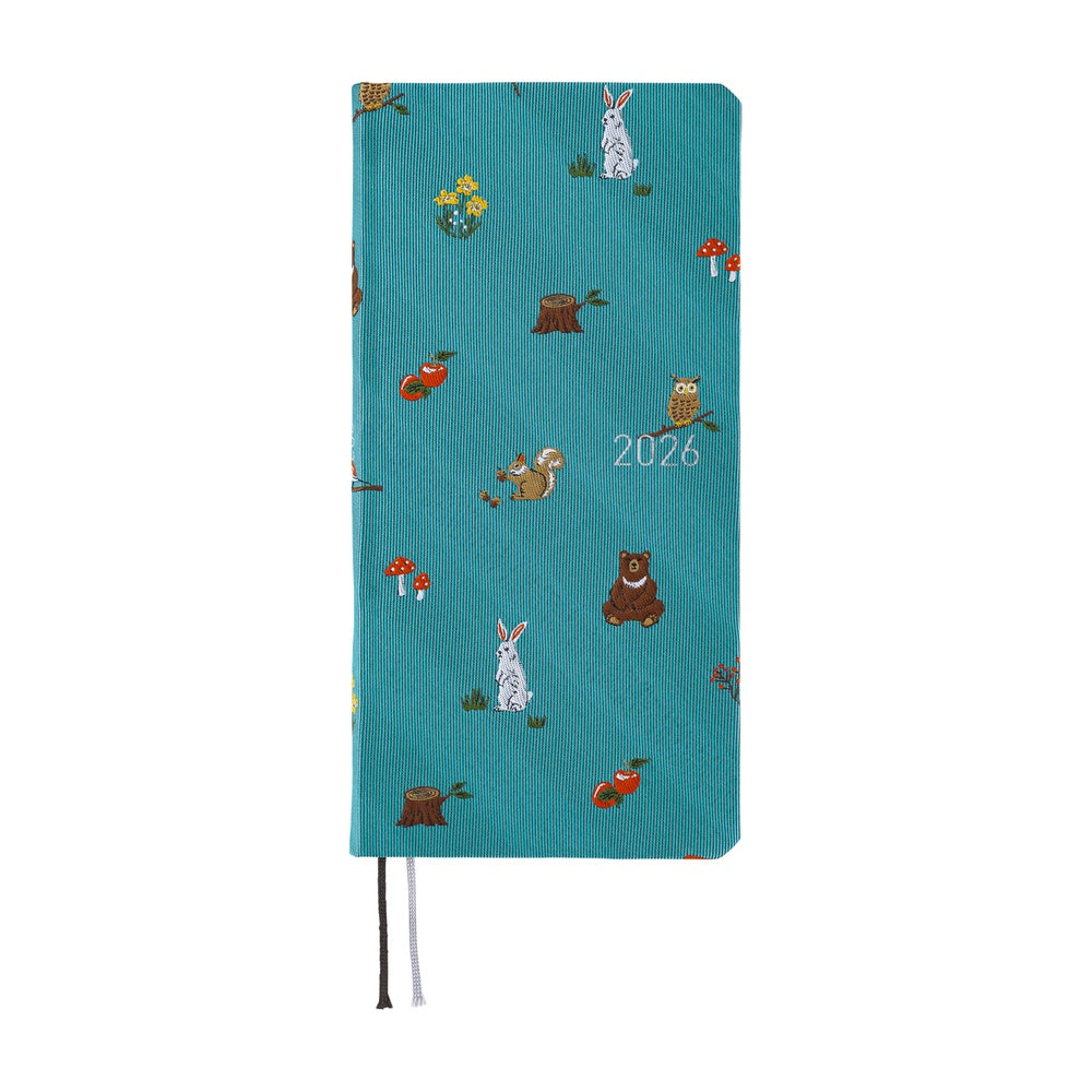 HOBONICHI TECHO 2026 | WEEKS | Bow & Tie In the Forest