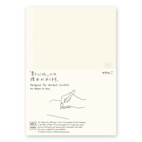 MD Diary Notebook A5 -  Blank