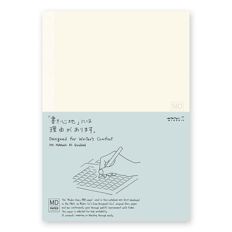 MD Diary Notebook A5 -  Grid