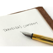 Traveler's Brass Fountain Pen