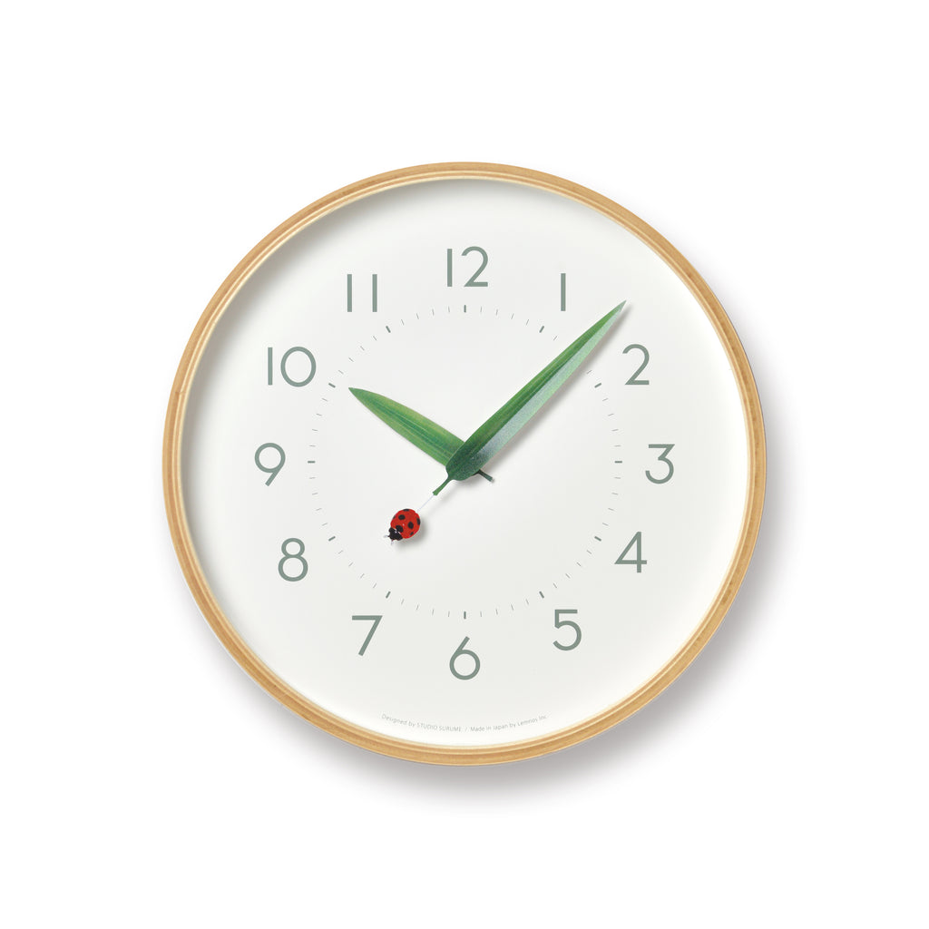 Perch Clock -  Tento - Ladybug