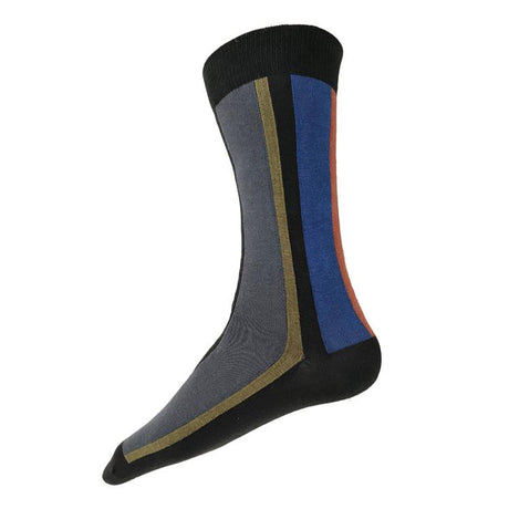 Broadway Socks | Black Multi