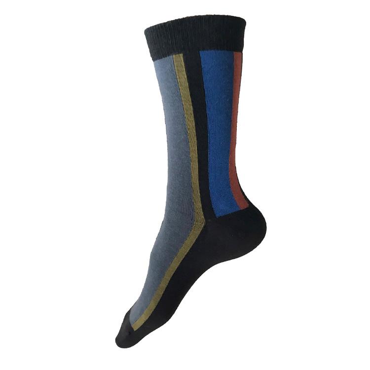 Broadway Socks | Black Multi