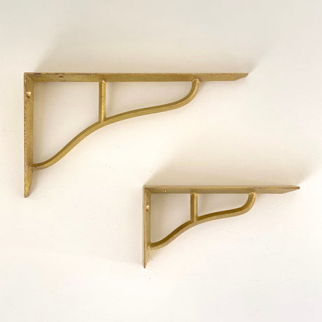 Brass Shelf Brackets