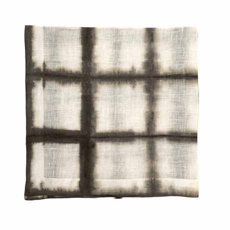 Temple Blessings Napkin | Pommegranate Rind | Shibori