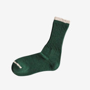 Nishiguchi Kutsushita Silk Cotton Socks | Lush Green | NEW now in all sizes!