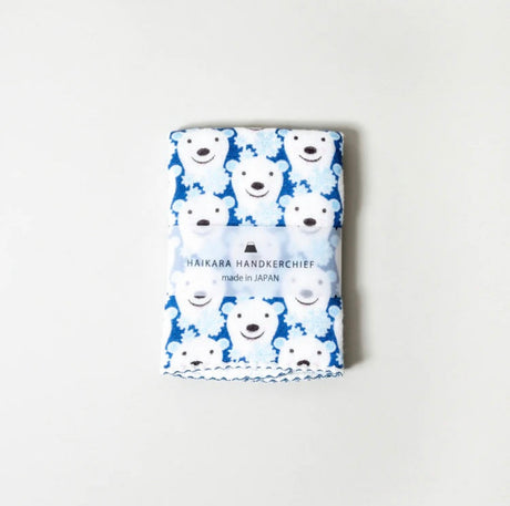Haikara Handkerchief Tsubame - Polar bear