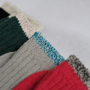 Nishiguchi Kutsushita Silk Cotton Socks | Red