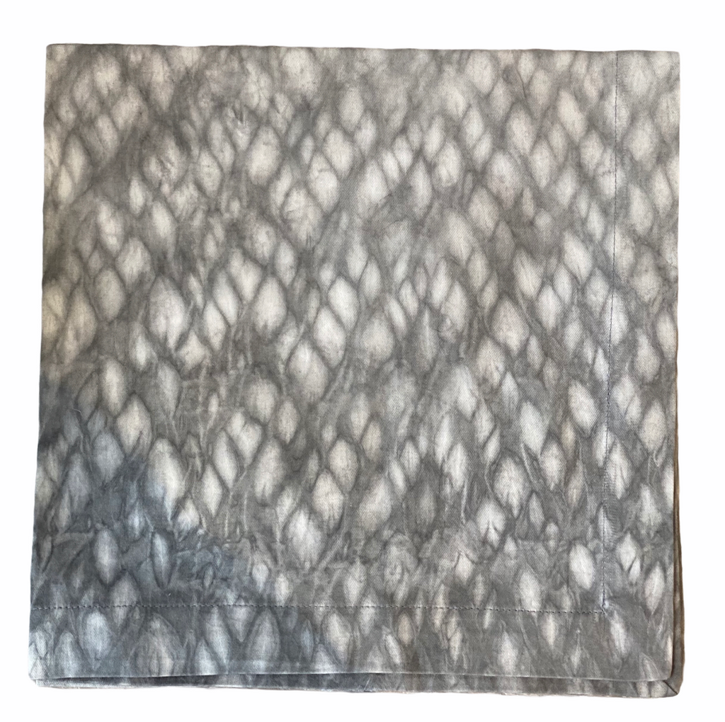 Temple Blessings Napkin | Pommegranate Rind |Gray
