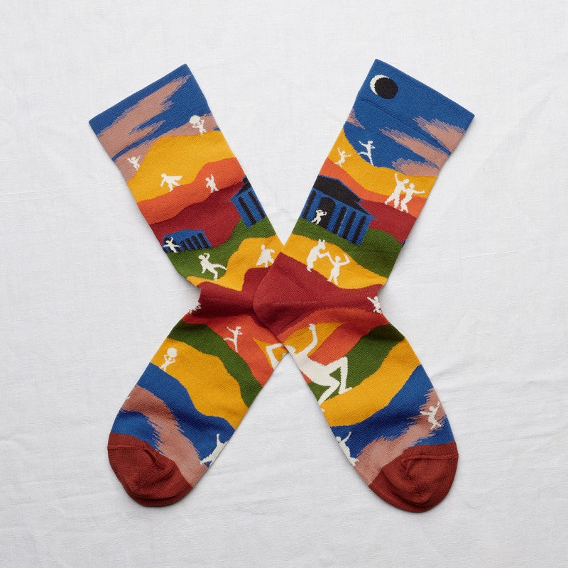 Bonne Maison Eclipse Multi | Midcalf Sock