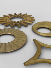 Brass Trivet | Star