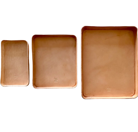Spring Finn & Co | Leather Trays: Asst Sizes