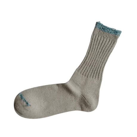 Nishiguchi Kutsushita Silk Cotton Socks | Light Gray