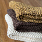 Nishiguchi Kutsushita Wool Cotton Boot Socks | Mocha Brown