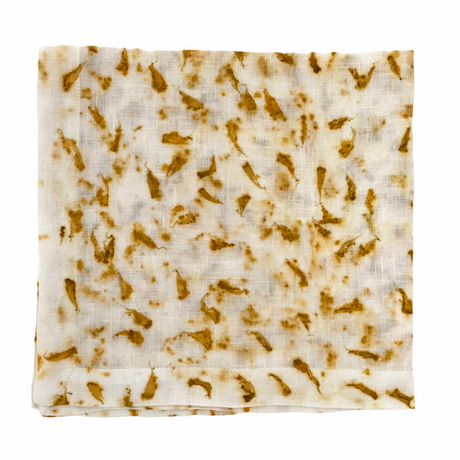 Temple Blessings Napkin | Marigold | Yellow