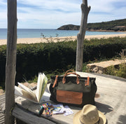 Edgar | Canvas & Leather Tote | Natural