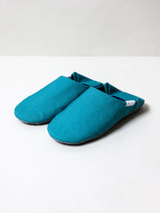 Canvas Home Shoes | Turquoise
