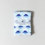 Haikara Handkerchief - Fuji Blue