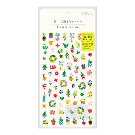 Stickers for Diary | Flowers