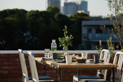 Alfresco Small Plate - Set of 4 (Black or White)