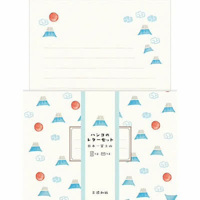 Furukawa Hanko Letter Set | Mt Fuji san