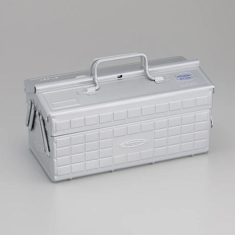Toyo Steel Toolbox with Cantilever Lid and Upper Storage Tray | ST- 350 | Asst Colors