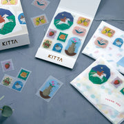 KITTA Portable Postage Stamp Style | Clear  | Memory