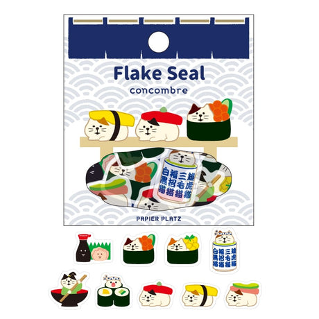 Concombre Sushi Flake Seal