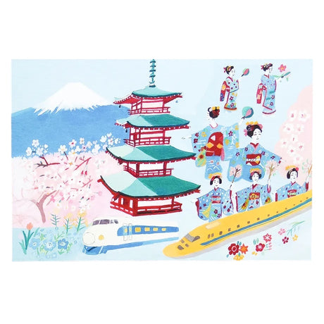 Ai Okino Japanese Travel Postcard