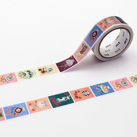 MT X Polly Fern Flower | Washi Tape