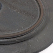 Deluxe Black Soil Oval Plate Medium - Black