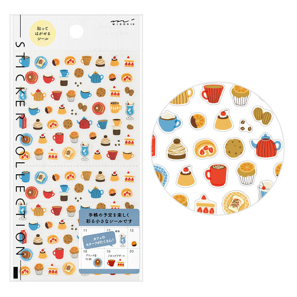 Cafe Treat Time Stickers