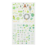 Midori Planner Stickers - Green