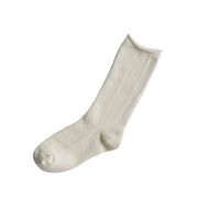 Nishiguchi Kutsushita Cashmere Cotton Socks | White | Small Only