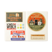 017 Passport Size - Sticker Release Paper Refill Notebook