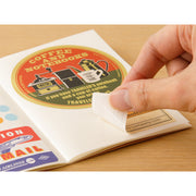 017 Passport Size - Sticker Release Paper Refill Notebook