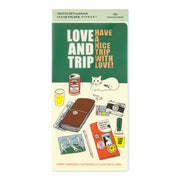 Traveler’s Love & Trip | Clear File Folder