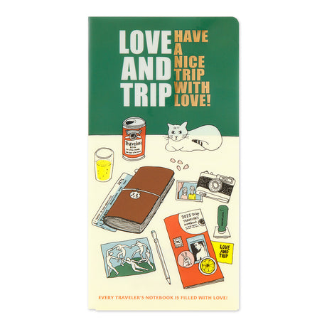 Traveler’s Love & Trip | Clear File Folder