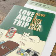 Traveler’s Love & Trip | Clear File Folder