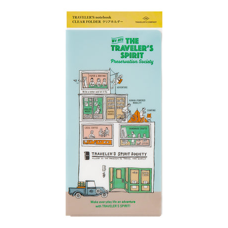 TRAVELER'S notebook 2026 Clear Folder