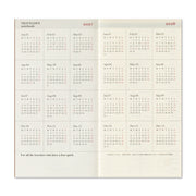 TRAVELER'S notebook 2027 Vertical Weekly Refill