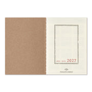TRAVELER'S notebook Passport Size - Diary 2027 Weekly