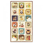 Japanese Style Sticker | Animals in Harmony w/ Foil Stickers