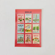 L’apres-midi Postage Stamp Stickers | Asst