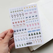 Kartotek Stickers | Mini Calendar Icons