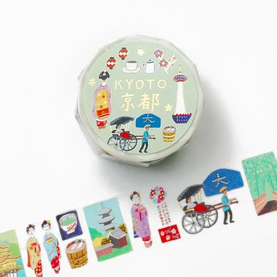 Ai Okino Foil Stamped Kyoto Tape