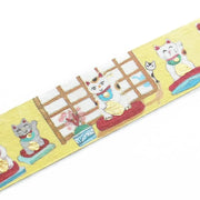 Ai Okino Foil Stamped Lucky Cat Tape