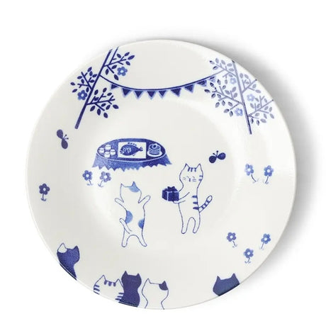Cat Party Plate 9.5"