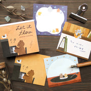 Mariko Fukuoka Memo Block | Let it Flow
