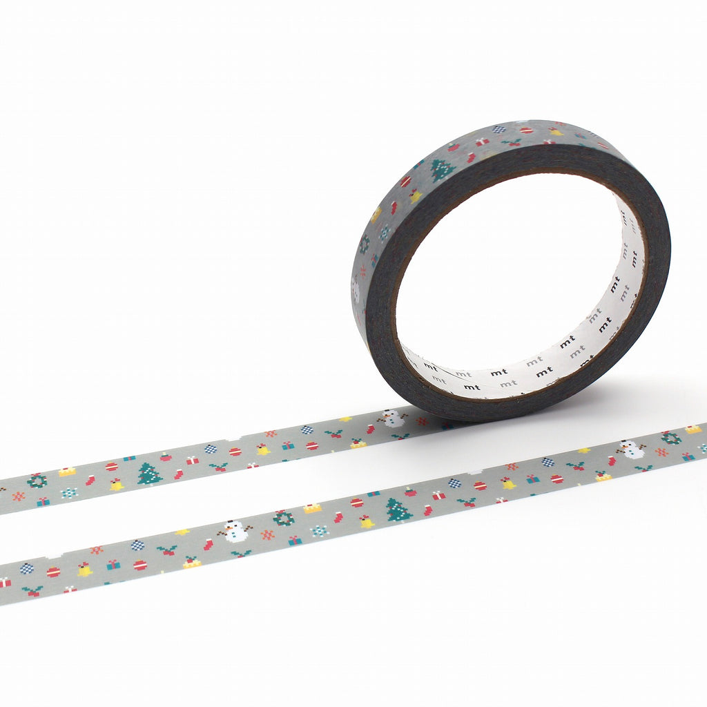 MT Christmas Pixel | Large Core Washi Tape